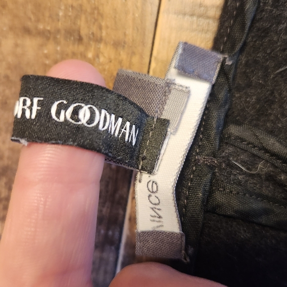 Bergdorf Goodman Vince Angola Wool Charcoal Gray Dolman Short Sleeve Sweater Med - Picture 8 of 12